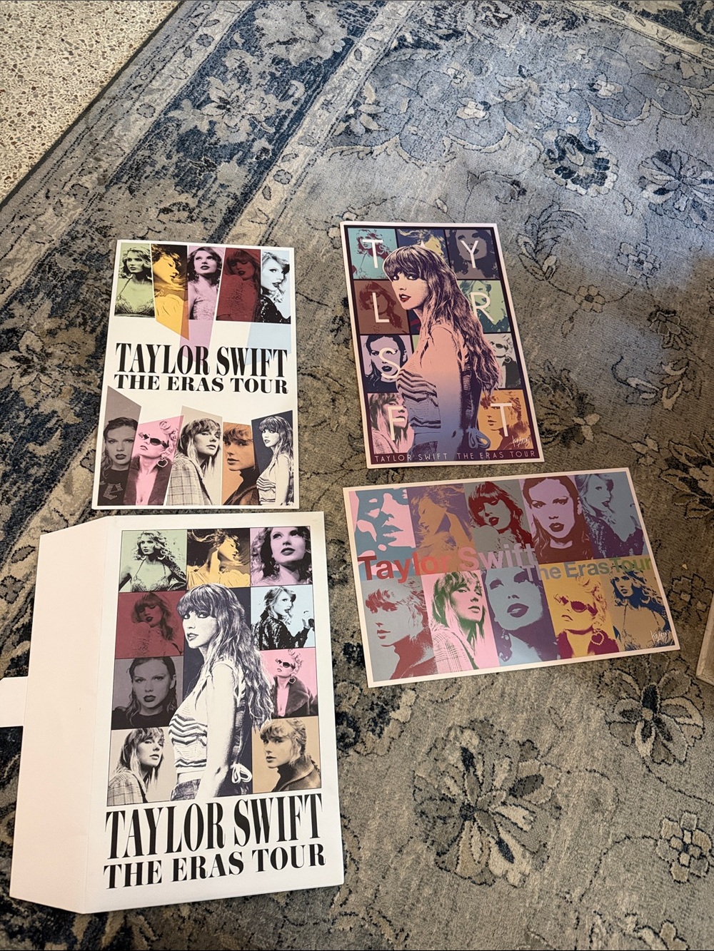 Taylor Swift Multicolor Pop Portrait Poster Set